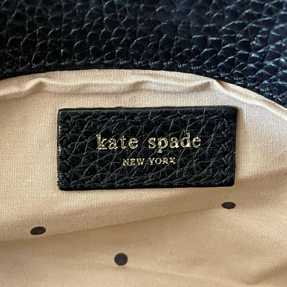 Kate spade Dot Noel black leather shoulder bag - Picture 8 of 14